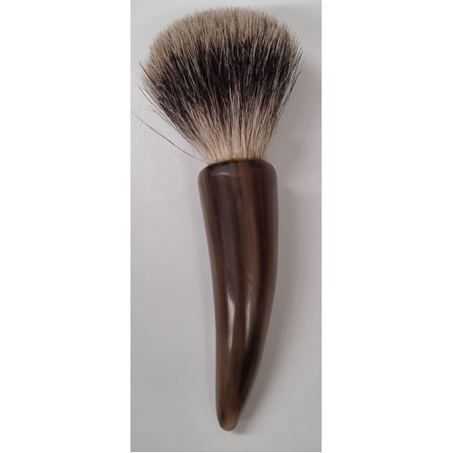 Bull Horn Pure Badger Hair Shaving Brush Medium