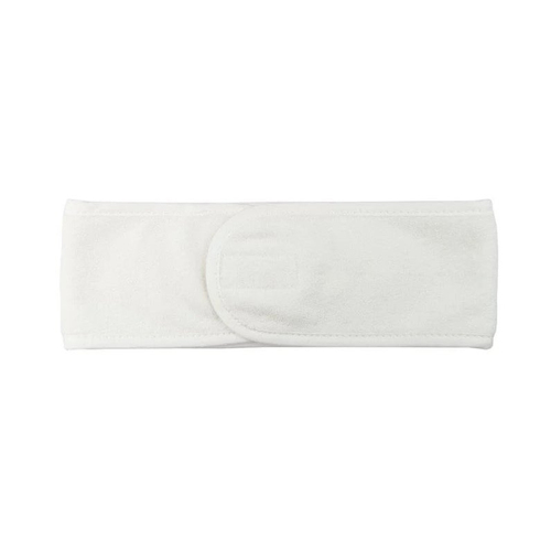 Beauty Facial Head Band Soft Adjustable Headband - White
