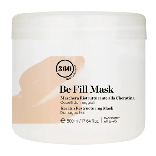 360 Professional Be Fill Keratin Restructuring Mask Treatment 500ml