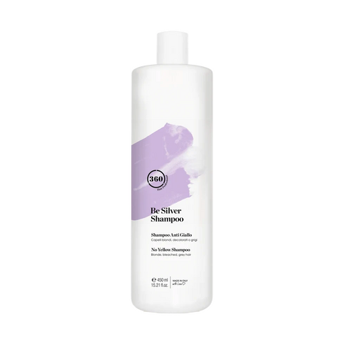 360 Professional Be Silver No Yellow Toning Shampoo 450ml