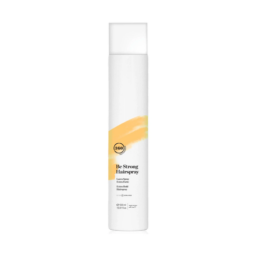 360 Hair Professional Be Strong Hairspray Extra Hold Finishing Hair Spray 500ml
