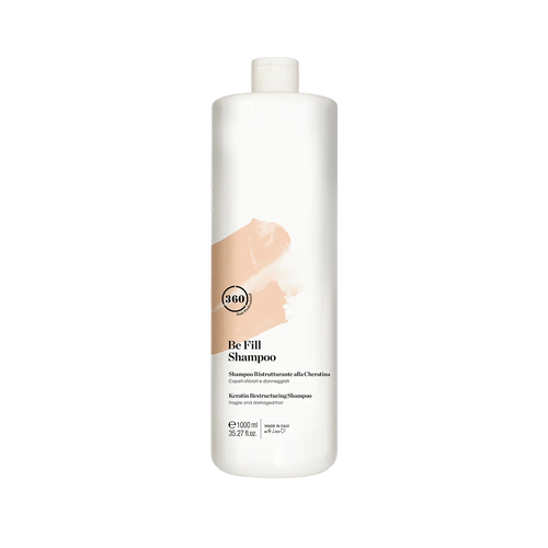 360 Be Fill Keratin Restructuring Shampoo 1000ml Litre