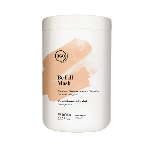 360 Professional Be Fill Keratin Restructuring Mask Treatment 1000ml 1 Litre