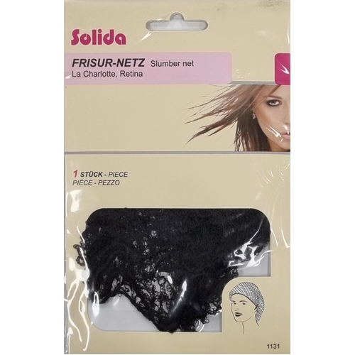 Solida Black Slumber Hair Net