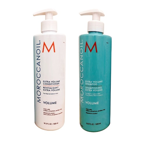 Moroccan Oil Extra Volume Shampoo & Conditioner 500ml Moroccanoil Duo 
