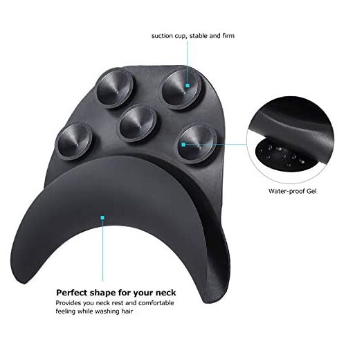 Neck Rest Cushion Hair Salon Shampoo Basin Neck Pillow With Grippers
