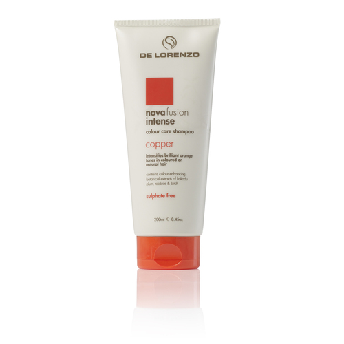 De Lorenzo NovaFusion Intense Copper Colour Shampoo 200ml DeLorenzo