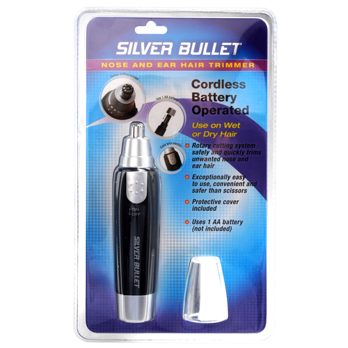 Silver Bullet Nose & Ear Cordless Hair Trimmer 