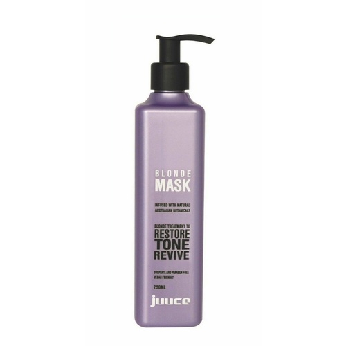 Juuce Blonde Mask Treatment 250ml Restore Tone Revive Hair