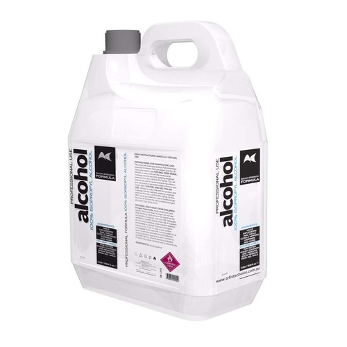 Artists Choice Professional 100% Isopropty Alcohol 5 Litre / 5000ml