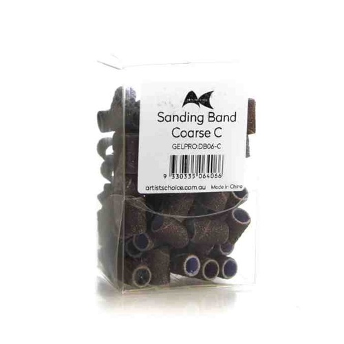 Artists Choice File Drill UNIVERSAL FIT Sanding Band COARSE - C 100pc