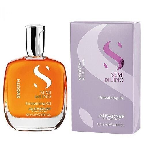 ALFAPARF SEMI DI LINO SMOOTHING OIL 100ml For Smooth Rebel Hair