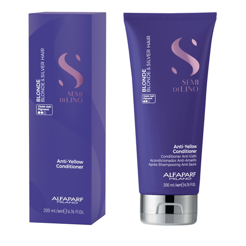 ALFAPARF MILANO SEMI DI LINO BLONDE ANTI-YELLOW CONDITIONER 200mL