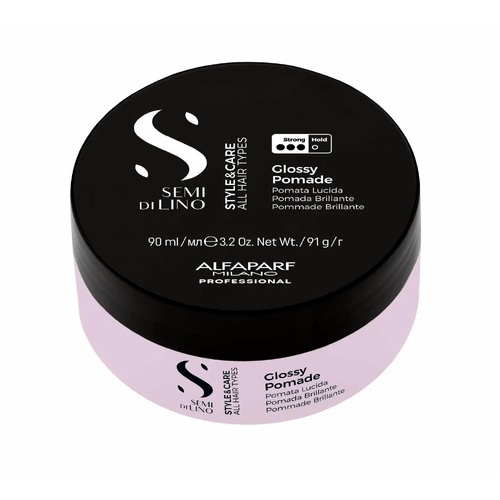 Alfaparf Milano Semi Di Lino Style & Care Styling Glossy Pomade 90ml
