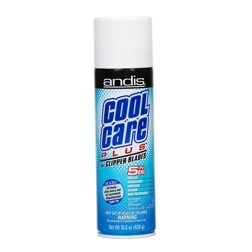 Andis Blade COOL CARE Plus for Clipper Blades 5 in 1 Spray 439ml