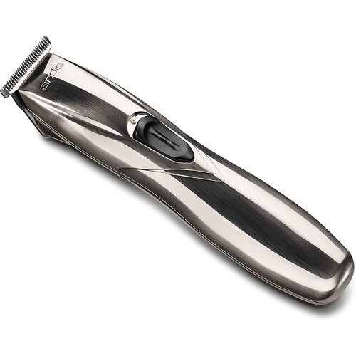 Andis Slimline Pro LI D8 #32445 Professional Cord or Cordless T-Blade Hair Trimmer Chrome 