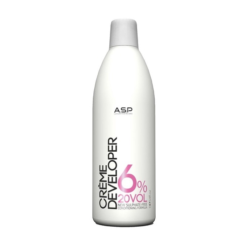 ASP CREME DEVELOPER 6% - 20 Vol 1 Litre / 1000ml