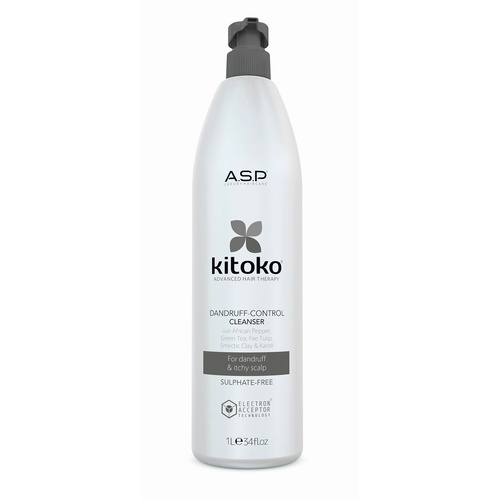 ASP Kitoko Dandruff Control Cleanser Shampoo 1000ml Litre.