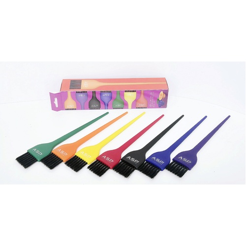 ASP Professional 7pc Multi Colour Tint Brush Set