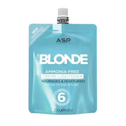 ASP System Blonde Ammonia Free 6 Level Creme Lightener 250g