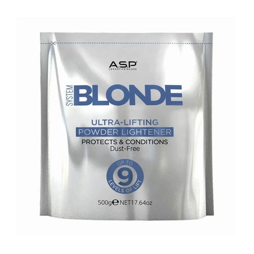 ASP System Blonde Ultra Lifting 9 Level Powder Lightener Bleach 500g