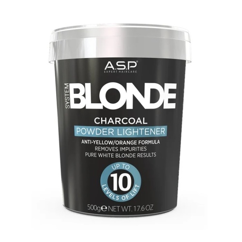 ASP System Blonde Charcoal 10 Level Powder Bleach Lightener 500g