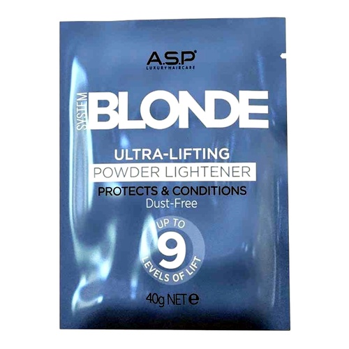 ASP System Blonde Ultra Lifting 9 Level Powder Lightener Bleach 40g