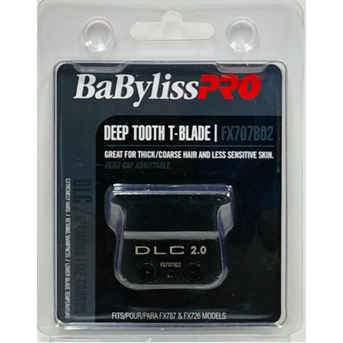 BaBylissPRO FX707BD2 Replacement DLC T-Blade Deep Tooth 2.0mm LO-PRO FX
