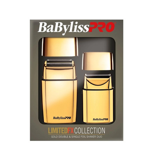 BaBylissPro FX Collection GOLD Single & Double Foil Shaver fade Babyliss Foiler