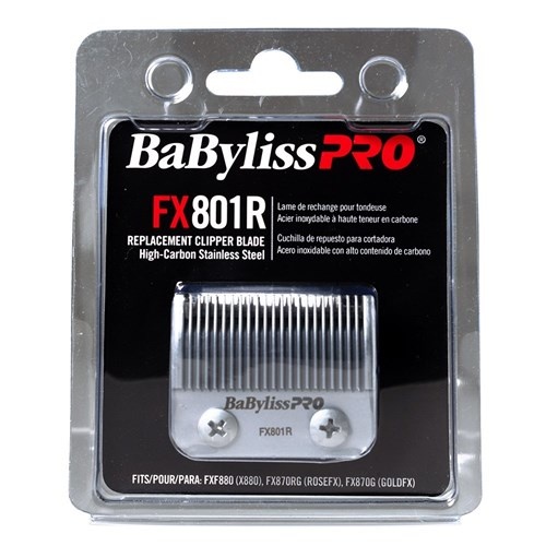 BaBylissPRO Replacement Hair Clipper Taper Blade Silver - FX801R
