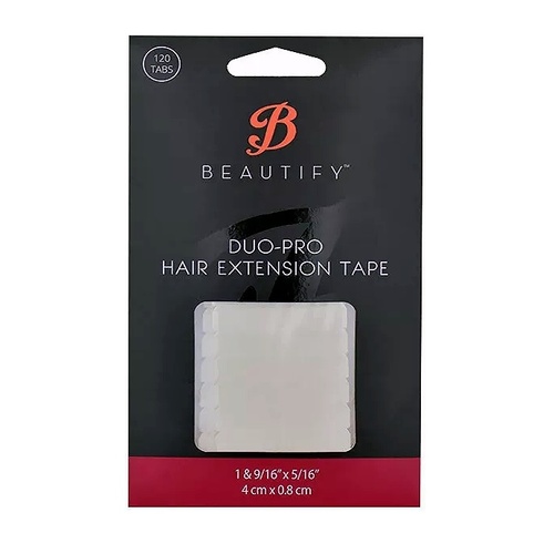 Walker Tape Beautify Duo-Pro Hair Extension Double Sided Tape 120pcs Tabs Duo Pro