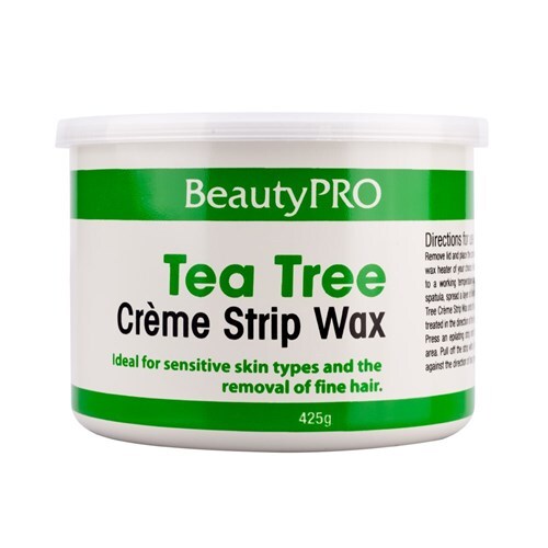 BeautyPro TEA TREE Professional Creme Strip Wax 425g Beauty Pro