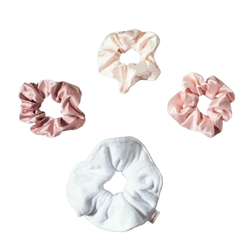 Bondi Boost Sleep + Shower Scrunchies - 4 Pack