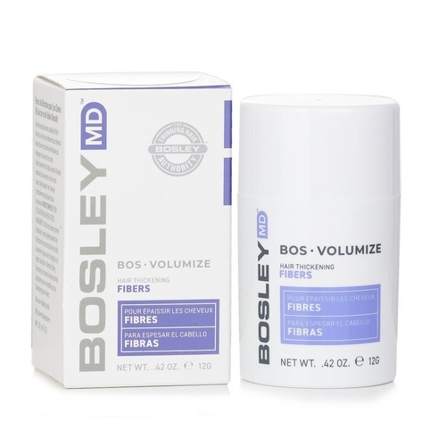 Bosley Black BOS Volumizie Thickening Keratin Hair Fibers 12g