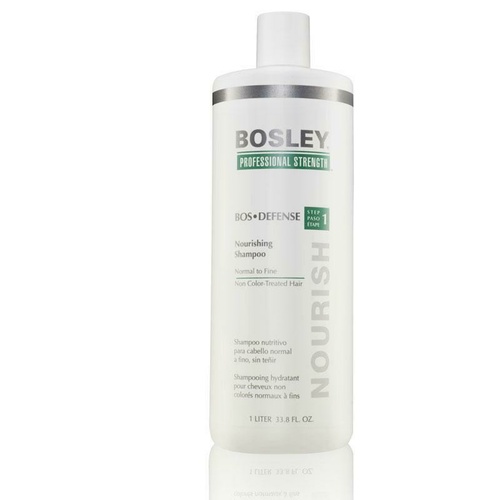 Bosley BOS Defense Shampoo 1000ml / 1 Litre Bosdefense Non Coloured Thinning Hair