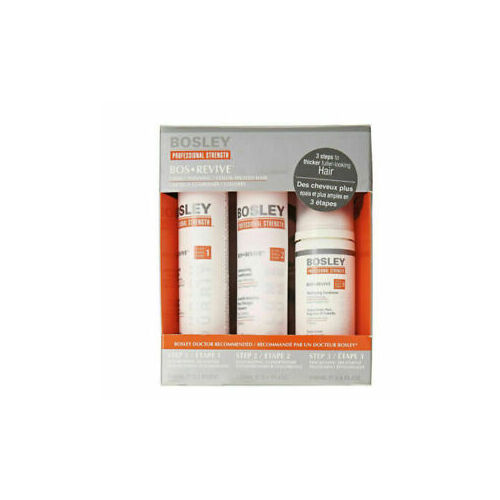 Bosley BosRevive Starter Pack for Visibly Thinning Color Treated Hair Bos Revive