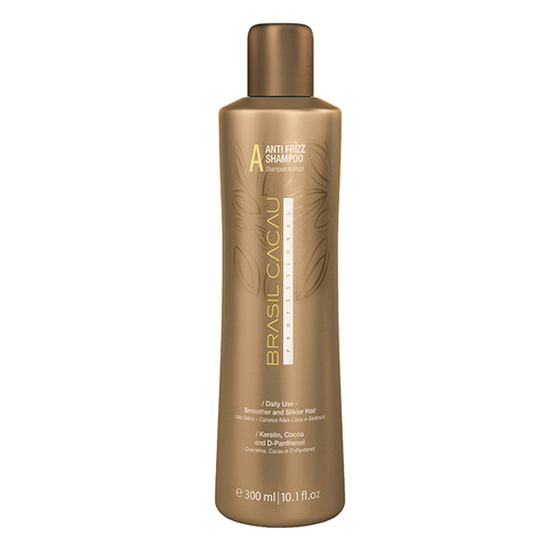 Brasil Cacau Anti Frizz Shampoo 300ml Keratin Daily Use