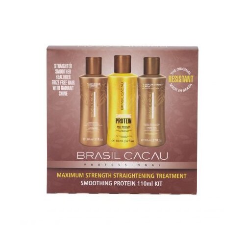 Brasil Bacau Brazilian Max Strength Smoothing Protein Treatment 110ml Kit