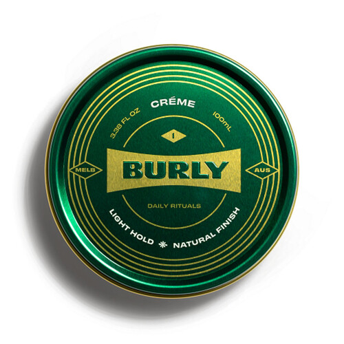 Burly No.1 Hair CREME 100ml Light Hold - Matural Finish