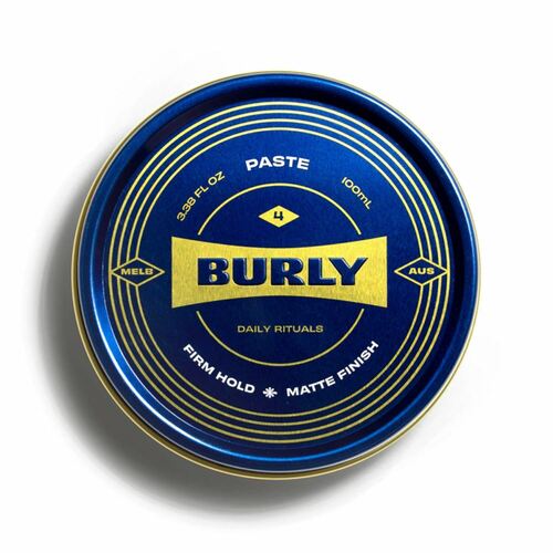 Burly No.4 Hair Paste 100ml Firm Hold - Matte Finish