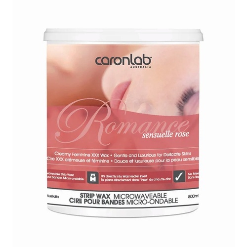 Caronlab Romance Sensuelle Rose Microwavable Strip Wax 800g