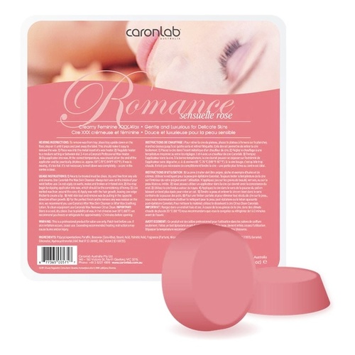 Caronlab Romance Sensuelle Rose Creme Hard Wax 500g Tray