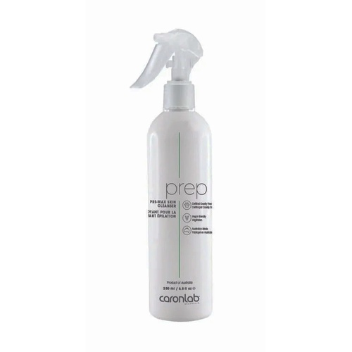 Caronlab Prep Pre-Wax Skin Cleanser 250ml With Trigger Spray