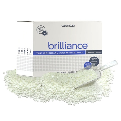 Caronlab Brilliance XXX White Hard Wax Beads - Bulk Pack 5kg