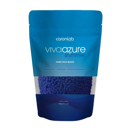 Caronlab Viva Azure Shimmer Hard Wax Beads 800g
