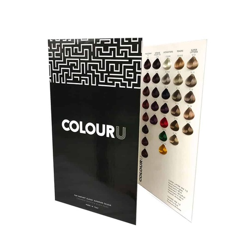 ColourU Professional Hair Colour Shades Chart