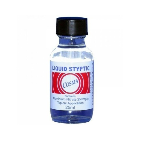 Cosma Liquid Styptic Razor Cut Stops Bleeding 25ml