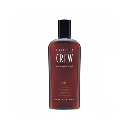 American Crew 3 in 1 450ml Shampoo Conditioner & Body Wash all in one