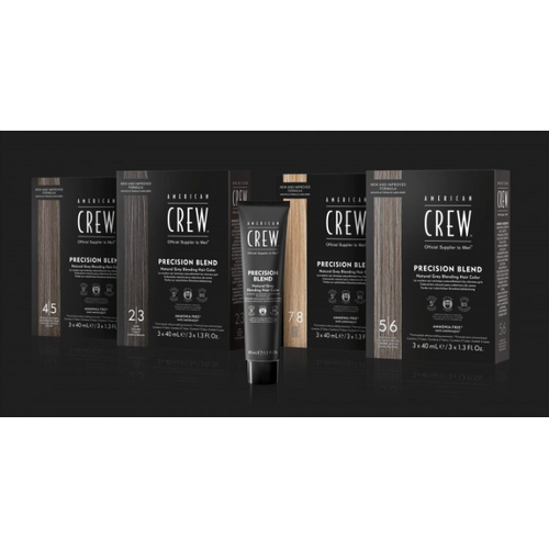 American Crew Precision Blend 5 Minute Natural Grey Blending Hair Color 3 x 40ml