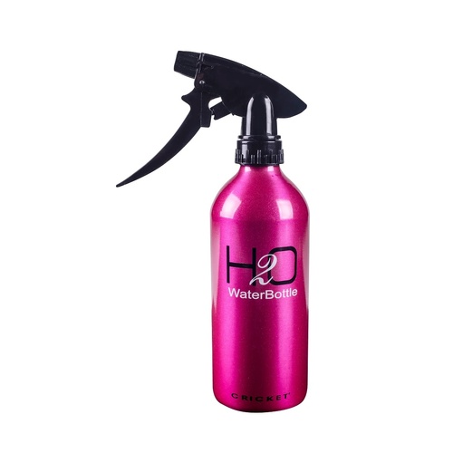 Cricket H2O Aluminium Water Spray Bottle - Pink